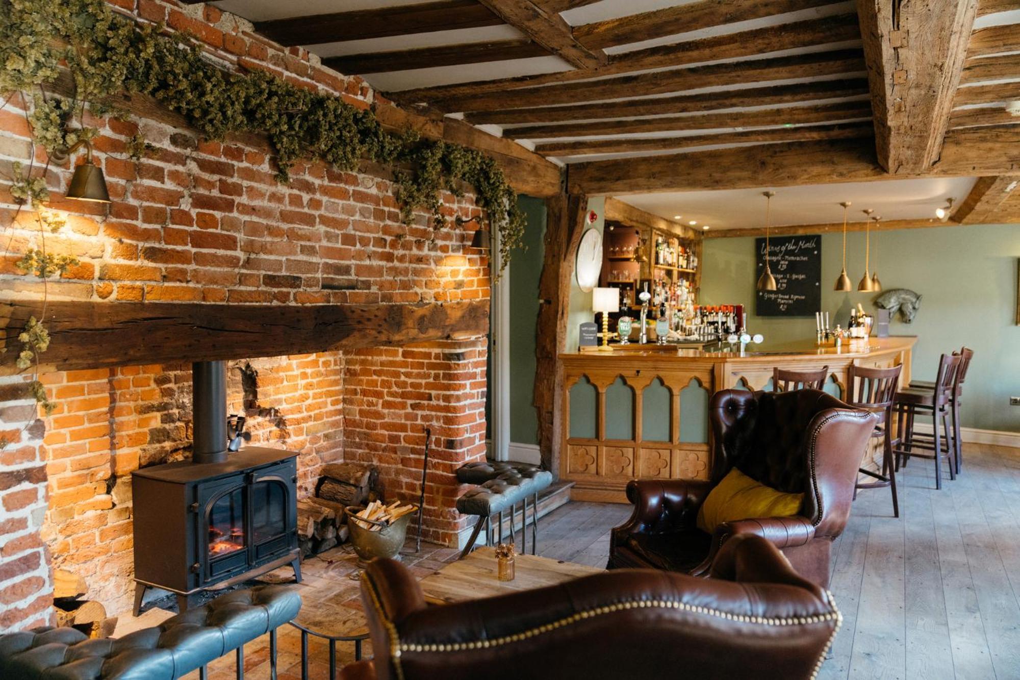 The Crown, Bildeston酒店 外观 照片
